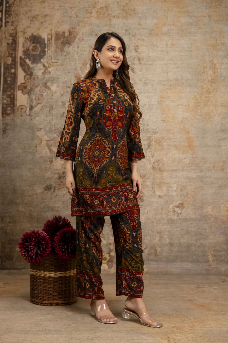 Heavy rayon co ord set