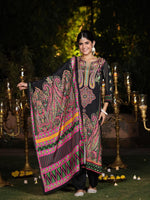 Wow designer Mul silk lining suit set