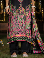 Wow designer Mul silk lining suit set