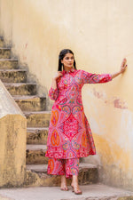 Ritu kumar Inspired pure cotton kurta pant