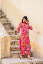 Ritu kumar Inspired pure cotton kurta pant