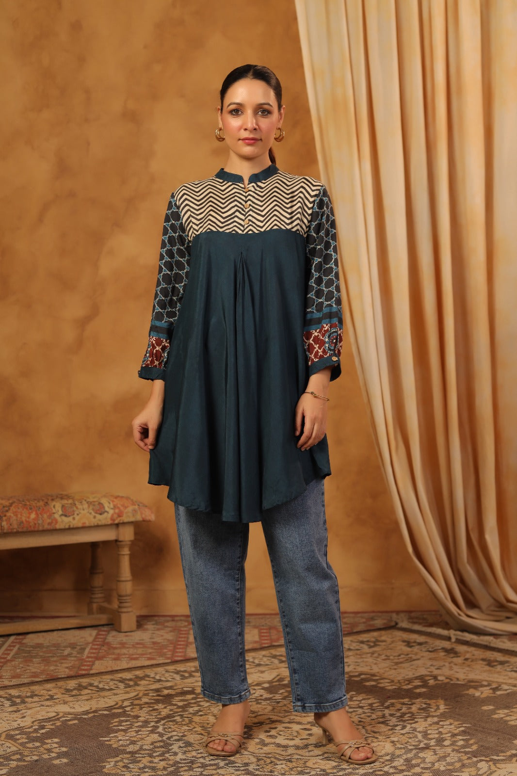 Pure Mul silk stylish top