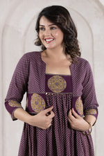 Pretty cotton jacket gown