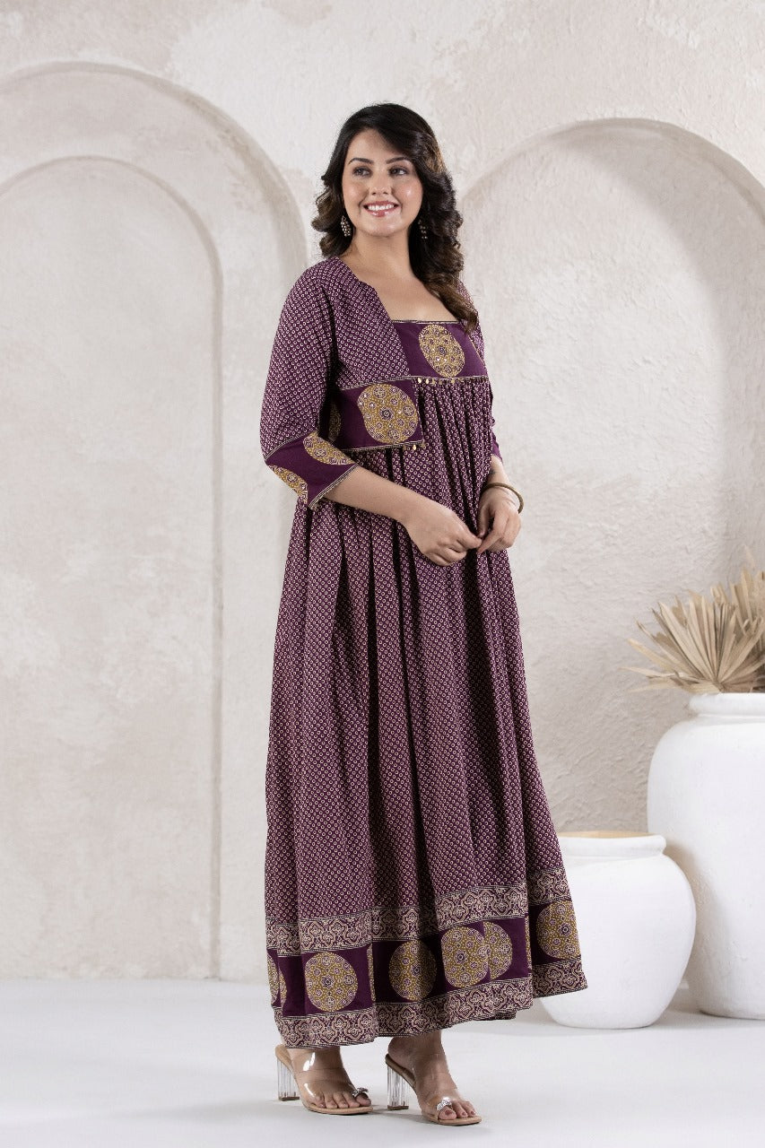 Pretty cotton jacket gown