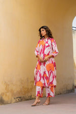 Stylish n elegant pure cotton kurta pant