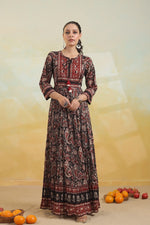 Beautiful cotton ajrakh gown