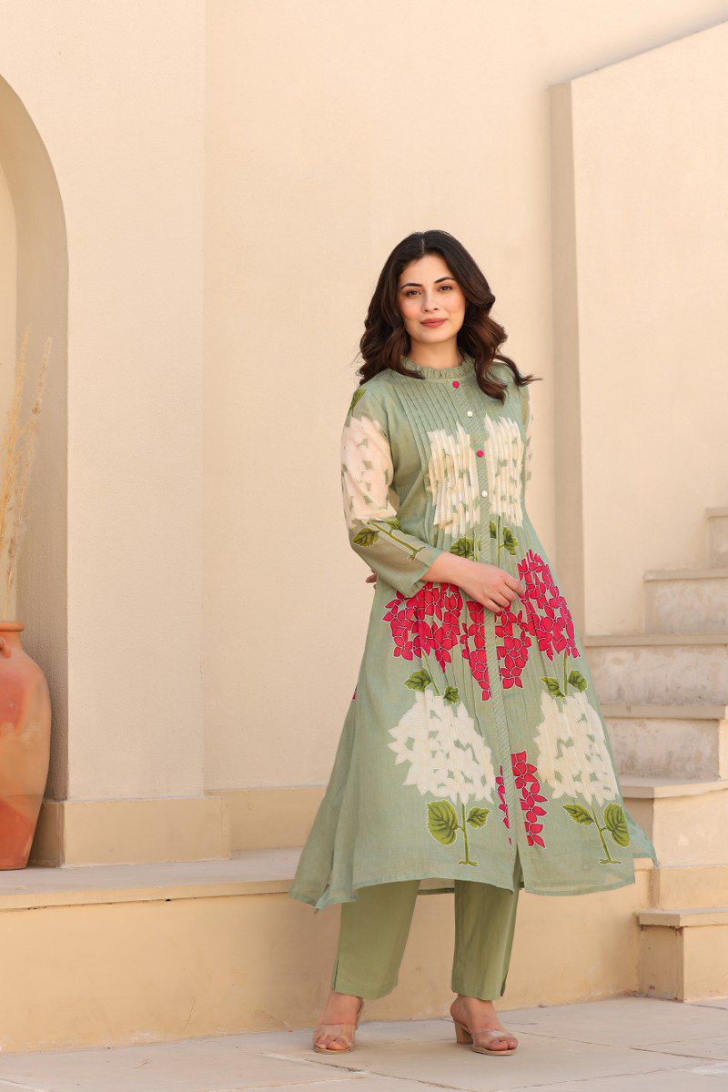 Restocked !! Best seller even before launch ! Pure Mul cotton digital printed kurta pant !!