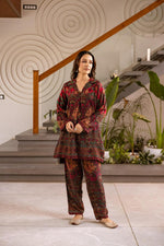 Smart heavy cotton rayon co ord set