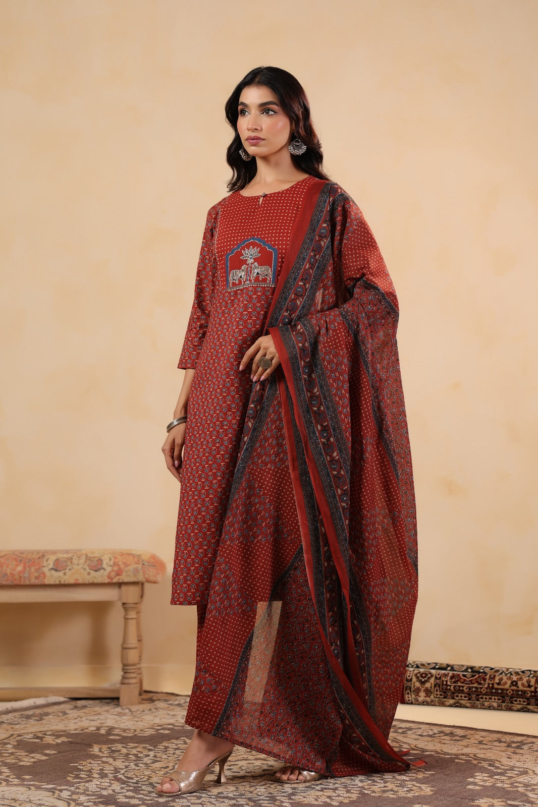 Pure cotton full suit set