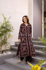 Wow wow floral rayon digital printed co ord set