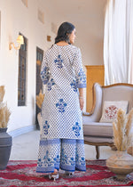 Premium cotton palazzo suit set