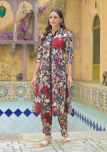 Smart digital printed cotton co ord
