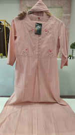 Pure cotton embroidered full suit set