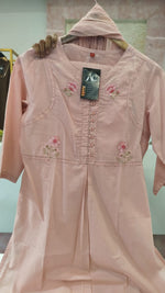 Pure cotton embroidered full suit set