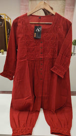 Wow pintex work Afghani cotton co ord set