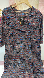 Cotton Angrakha cotton kurta