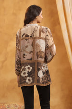 Pure crepe stylish short top