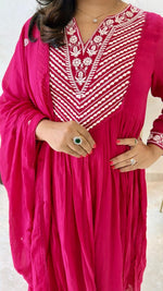 Pure Mul cotton Anarkali lining suit set