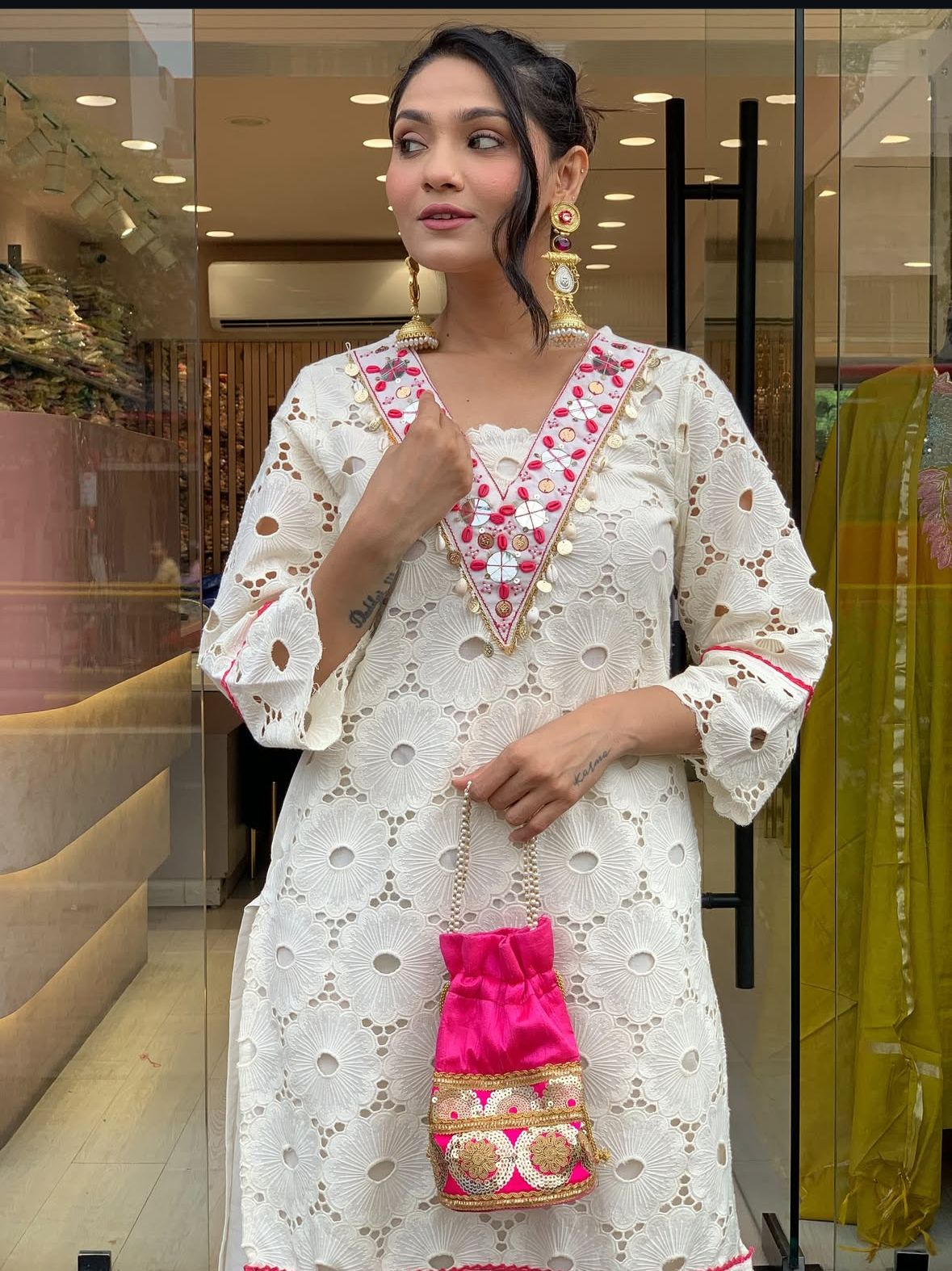 Wow Shifli cotton lining co ord set