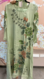 Pure chinon hand painted suit set