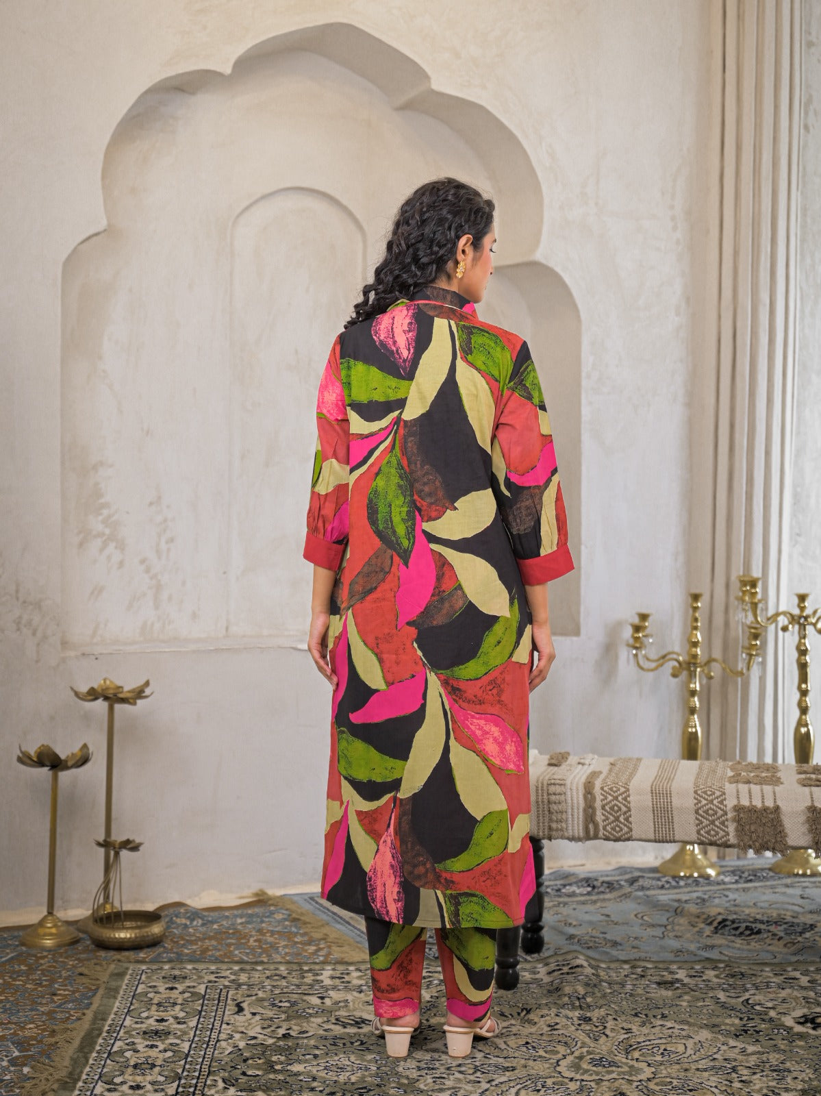 Smart cotton kurta pant