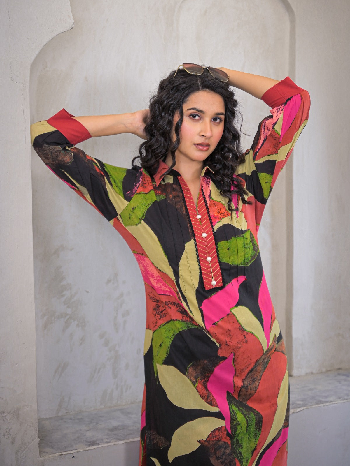 Smart cotton kurta pant