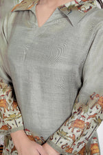 Pretty silk pichawai top