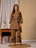 Restocked on high demand ! Smart appliqué work cotton co ord