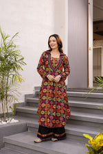 Wow heavy German rayon kurta palazzo set