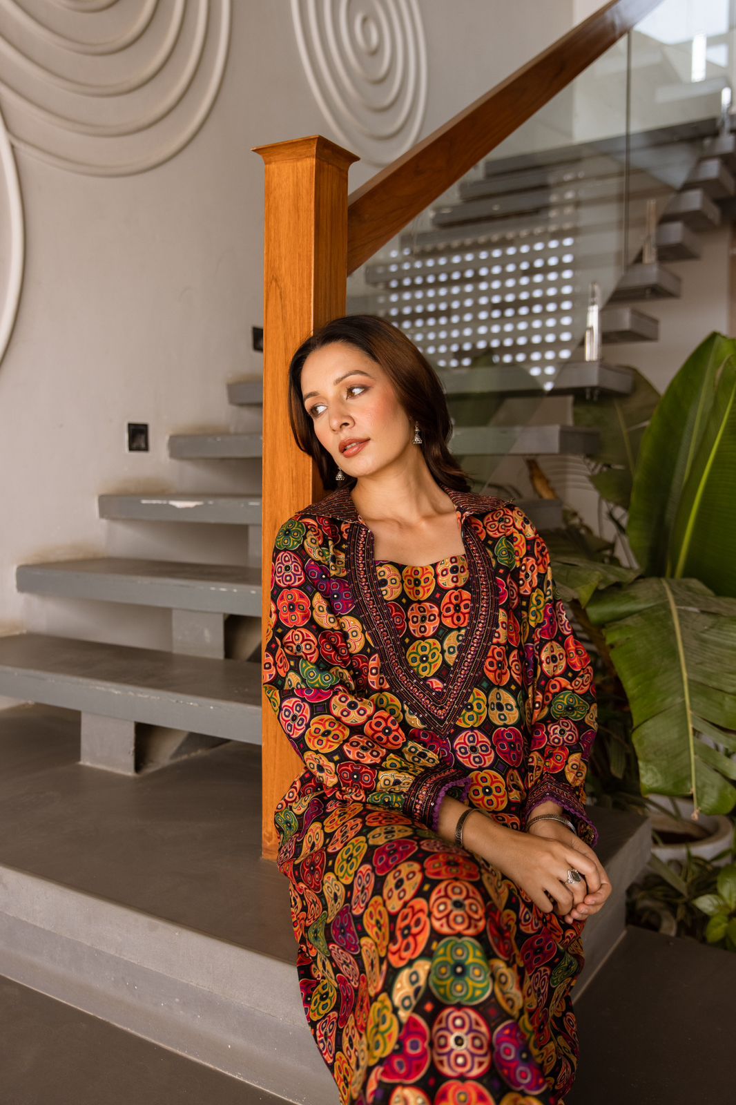 Wow heavy German rayon kurta palazzo set