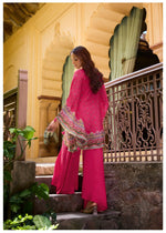 Pure crepe designer palazzo set