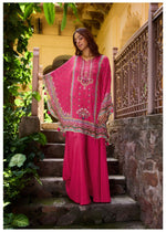 Pure crepe designer palazzo set