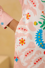 Smart digital printed pockets co ord