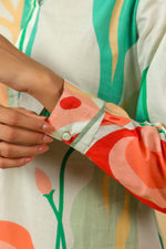 Smart digital printed pockets co ord