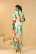 Smart digital printed pockets co ord