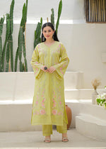 Pure cotton Shifli co ord set in green