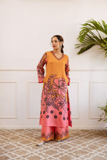 Wow heavy German rayon kurta palazzo set