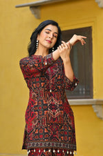 Smart heavy rayon embellished co ord set