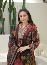 Premium chinon V neck suit set designer suit