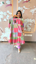 Wow pure cotton stylish co ord set in pink! True to size and perfect fit