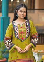 Pretty premium digital printed cotton co ord