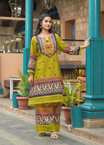 Pretty premium digital printed cotton co ord