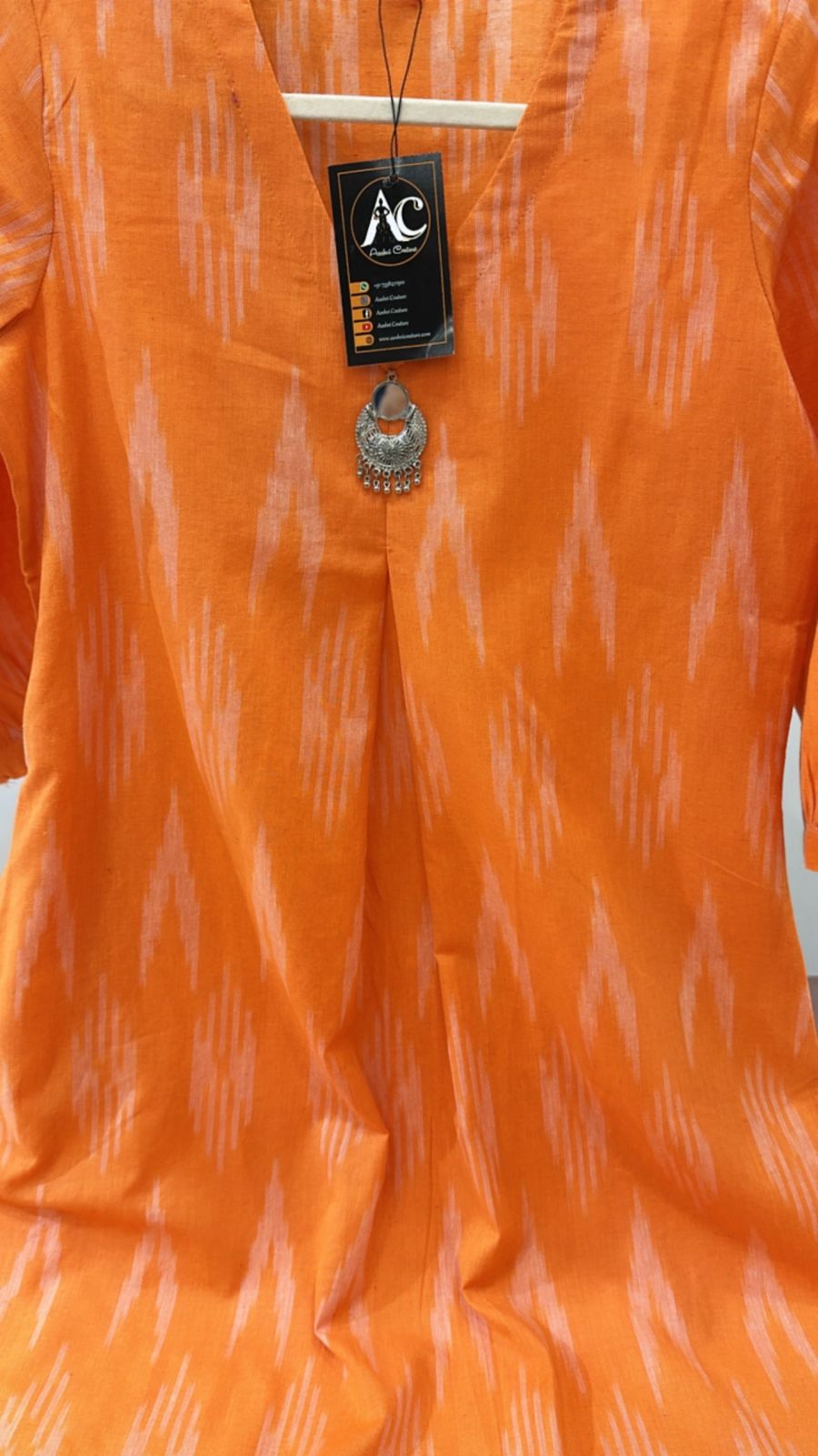 Ikkat cotton pretty pretty dress