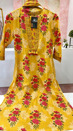 Pure cotton designer pocket floral suit set