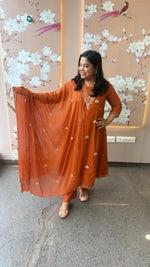 Pure cotton full embroidered suit set