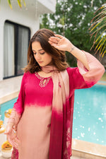 Pure Mul silk Shivori dupatta set