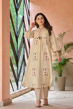 Smart smart cotton pocket design kurta pant