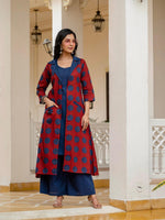 Smart polka jacket co ord set