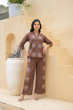 Appliqué work cotton co ord set