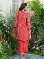 Pure crepe bandhani co ord set